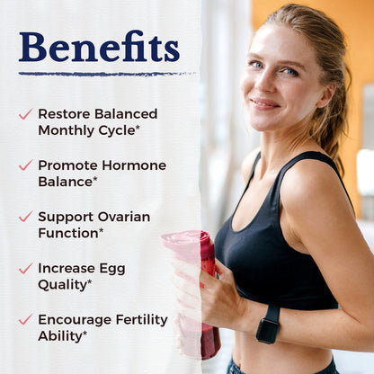 Vitalitown Inositol Supplement for Women, Myo-Inositol & D-Chiro Inositol, Ideal 40:1 Ratio, Hormone Balance & Healthy Ovarian Support for Women, Vitamin B8, Vegan, 60 Capsules, No Gluten - Maple Wellness Supplements