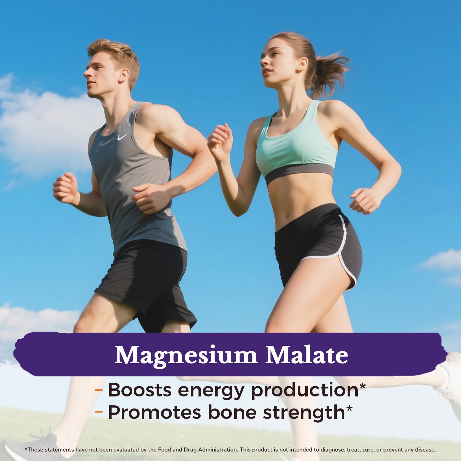 Vitalitown Magnesium Complex | Chelated Easily Absorbed Magnesium Glycinate Citrate Malate | Buffered | 210mg Elemental Mag | Sleep, Nerve, Digestion, Energy | Non-GMO 240 Veg Caps - Maple Wellness Supplements