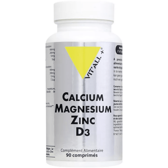 Vitall+ Calcium Magnesium, Zinc, vitamin D3 - Maple Wellness Supplements