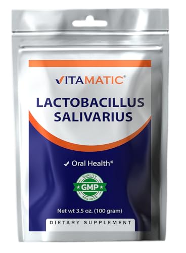 Vitamatic Lactobacillus Salivarius Probiotic Powder - Digestive Support - 100 Gram - Maple Wellness Supplements