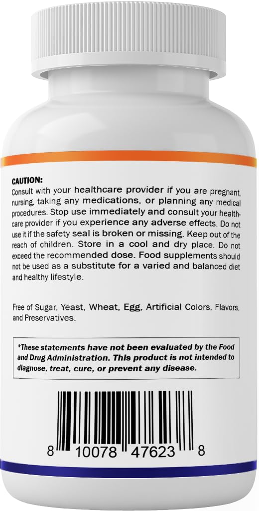 Vitamatic Magnesium Complex, 400mg Elemental MG (as Bisglycinate, Citrate, Taurate, Malate, Aspartate, Oxide, Gluconate, Lysinate Glycinate, Orotate, Succinate) – 120 Capsules - Maple Wellness Supplements