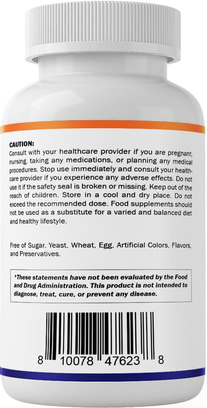 Vitamatic Magnesium Complex, 400mg Elemental MG (as Bisglycinate, Citrate, Taurate, Malate, Aspartate, Oxide, Gluconate, Lysinate Glycinate, Orotate, Succinate) – 120 Capsules - Maple Wellness Supplements