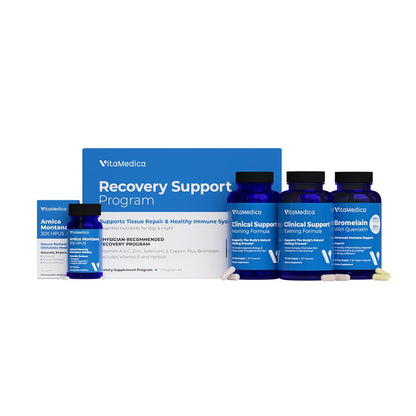 VitaMedica | Arnica Montana 30X + Bromelain with Quercetin + Clinical Support Formula Bundle - Maple Wellness Supplements