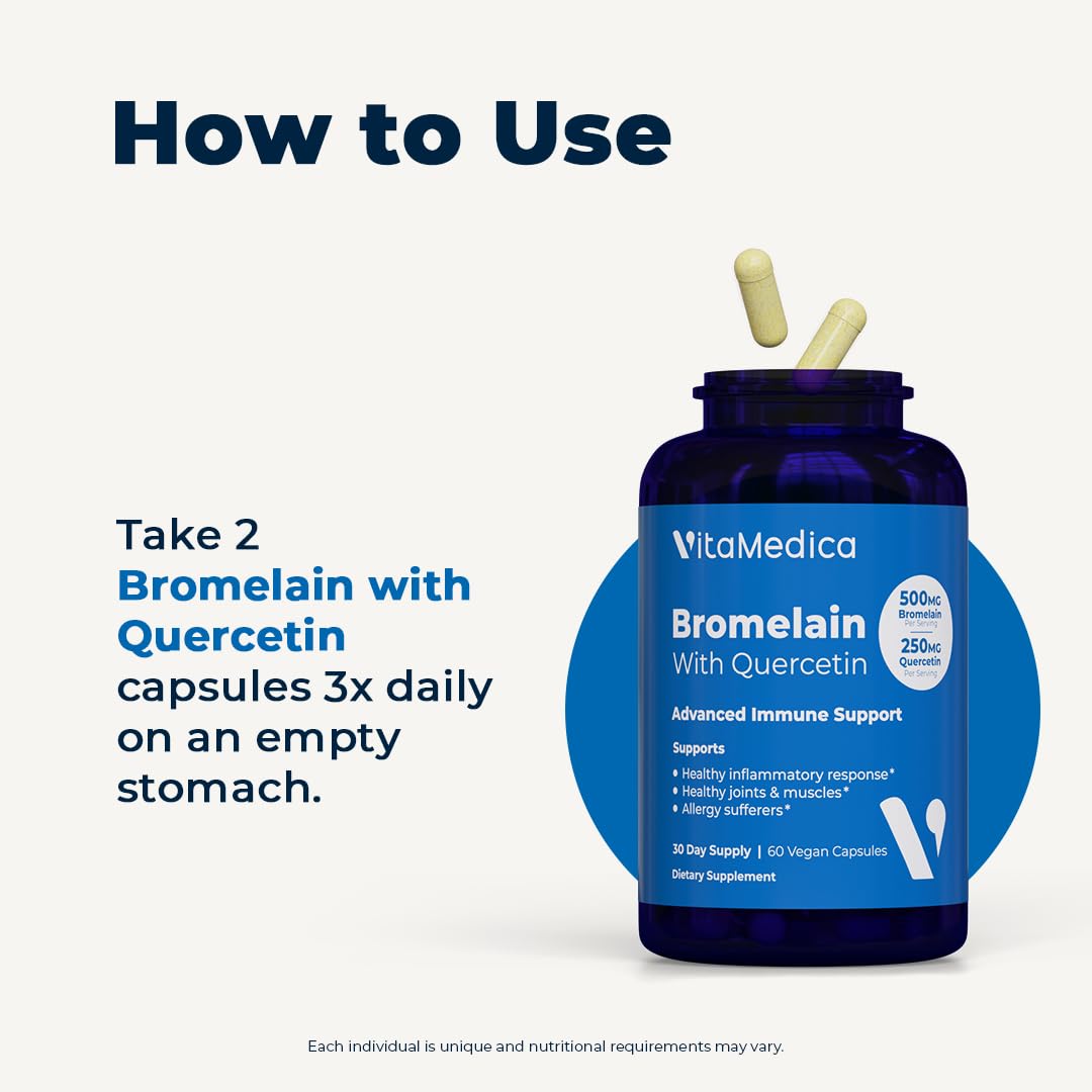 VitaMedica | Arnica Montana 30X + Bromelain with Quercetin + Clinical Support Formula Bundle - Maple Wellness Supplements