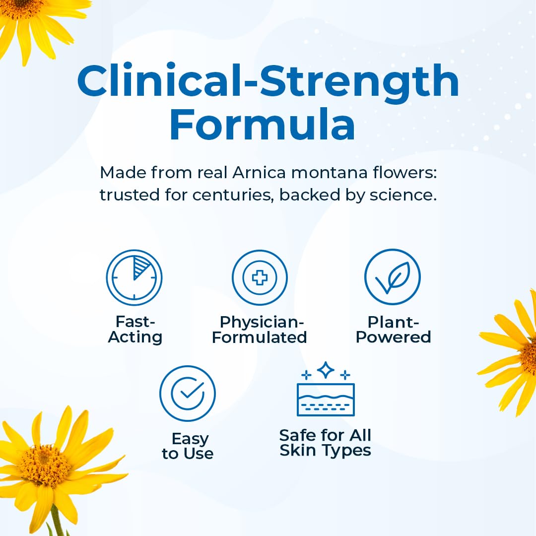 VitaMedica Arnica Montana Tablets & Arnica Gel Bundle – Support for Bruising, Swelling & Soreness, 150 Rapid-Dissolve Tablets + 3 oz Water-Based Gel - Maple Wellness Supplements