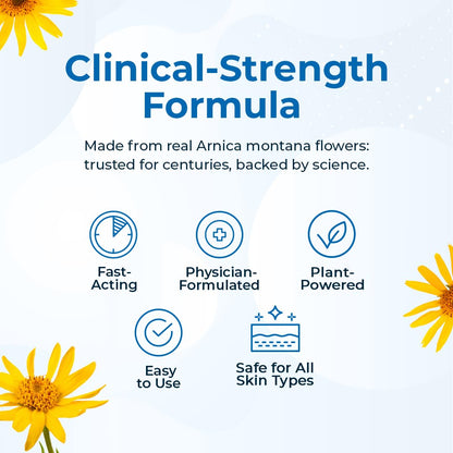 VitaMedica Arnica Montana Tablets & Arnica Gel Bundle – Support for Bruising, Swelling & Soreness, 150 Rapid-Dissolve Tablets + 3 oz Water-Based Gel - Maple Wellness Supplements