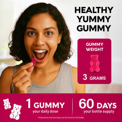 Vitamin B-Complex Gummies for Women & Men - Vitamin B12, B1, B2, B3, B5, B6, B7 & B9 - B Complex with Vitamin C & Choline - Energy, Brain & Mood - Maple Wellness Supplements