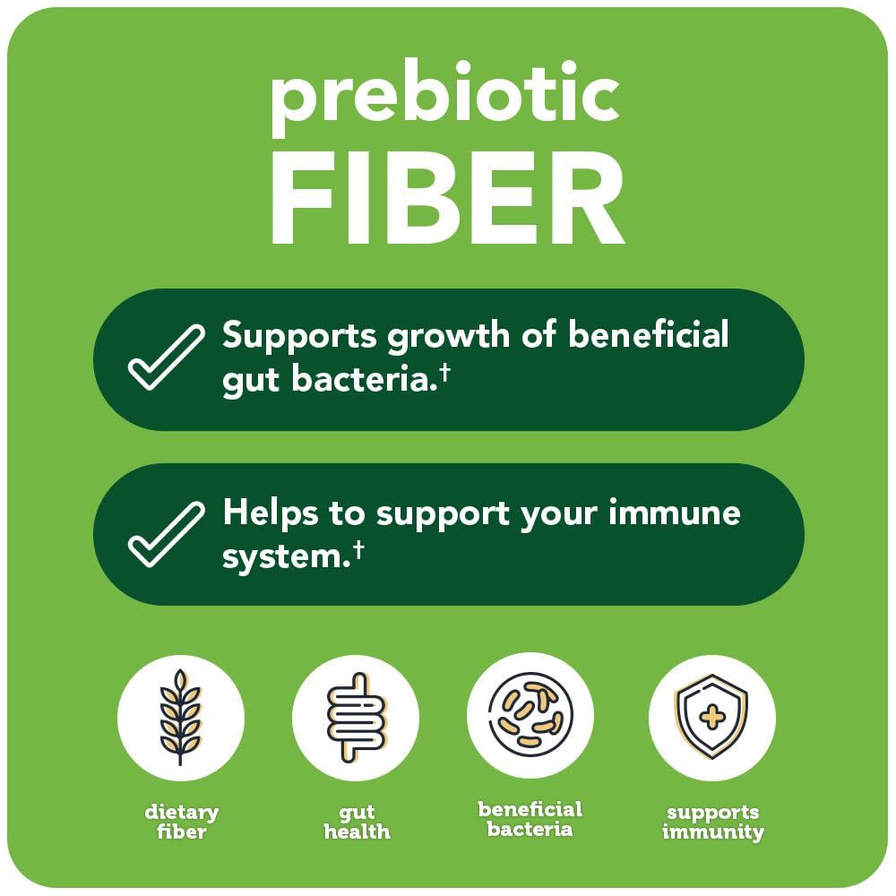 Vitamin Bounty Prebiotic Capsules - PreforPro® Prebiotics Supplement for Women & Men Digestive Health & Advanced Gut Health – No Fiber, No Bloating - Maple Wellness Supplements