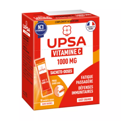 Vitamin C 1000mg - 10 packets - UPSA - Maple Wellness Supplements