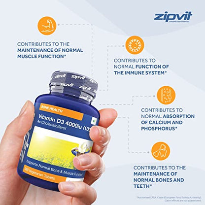 Vitamin D 4000iu 360 Micro Tablets. Vegetarian Society Approved. 12 Months Supply - Maple Wellness Supplements