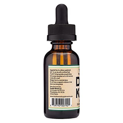 Vitamin D3 K2 5,000 IU Liquid Drops (5,000 IU of D3 and 200mcg of 99.9% All-Trans - Maple Wellness Supplements