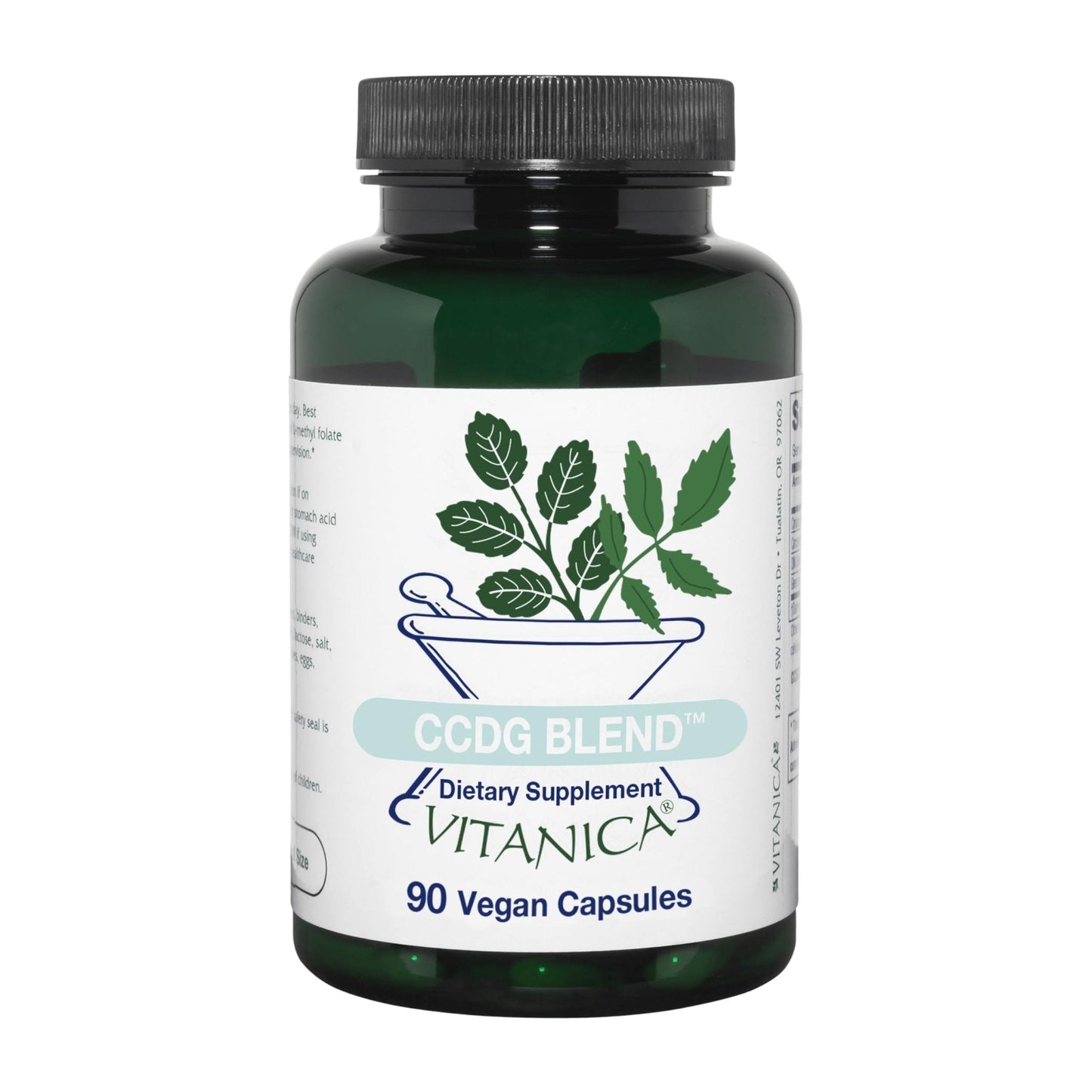 Vitanica CCDG Blend, Immune Support, DIM Supplement 200mg, Turkey Tail Mushroom, Turmeric, Green Tea, Vegan, 90 Capsules - Maple Wellness Supplements
