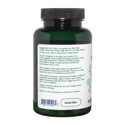 Vitanica CCDG Blend, Immune Support, DIM Supplement 200mg, Turkey Tail Mushroom, Turmeric, Green Tea, Vegan, 90 Capsules - Maple Wellness Supplements