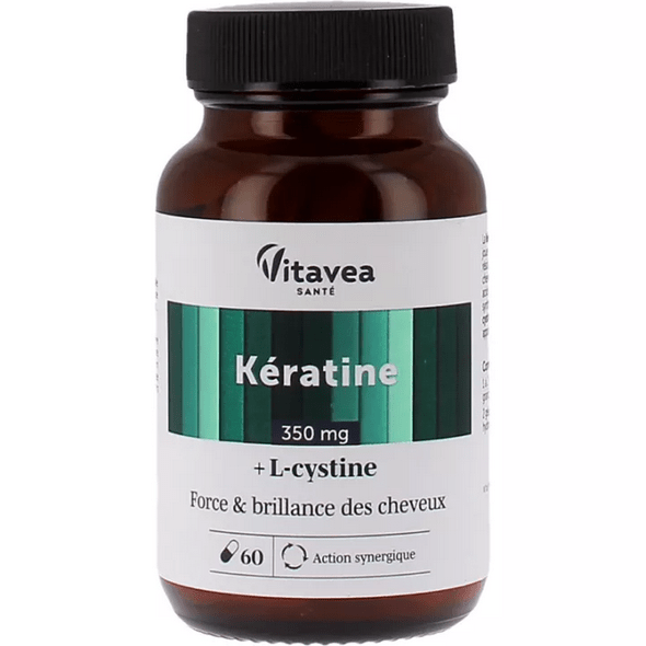 Vitavea Keratin Hair Strength & Shine 60 capsules - Maple Wellness Supplements