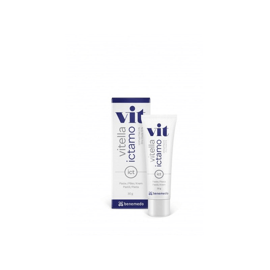 VITELLA ICTAMO Cream 30g Soothing Promotes Skin Regeneration Acne Prone Damaged - Maple Wellness Supplements