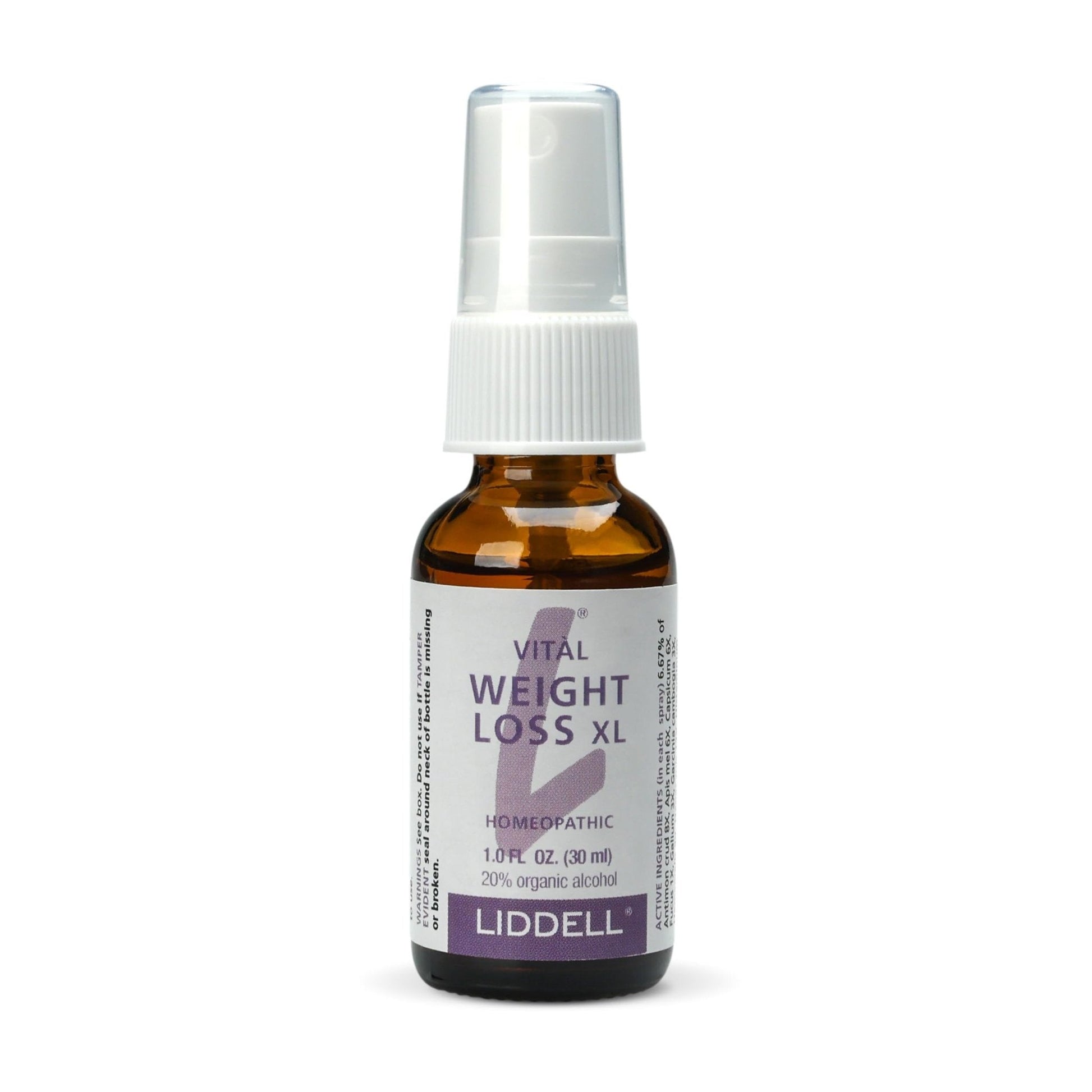 VITL Weight Loss XL Liddell Homeopathic 1 oz Liquid - Maple Wellness Supplements