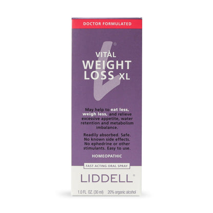 VITL Weight Loss XL Liddell Homeopathic 1 oz Liquid - Maple Wellness Supplements