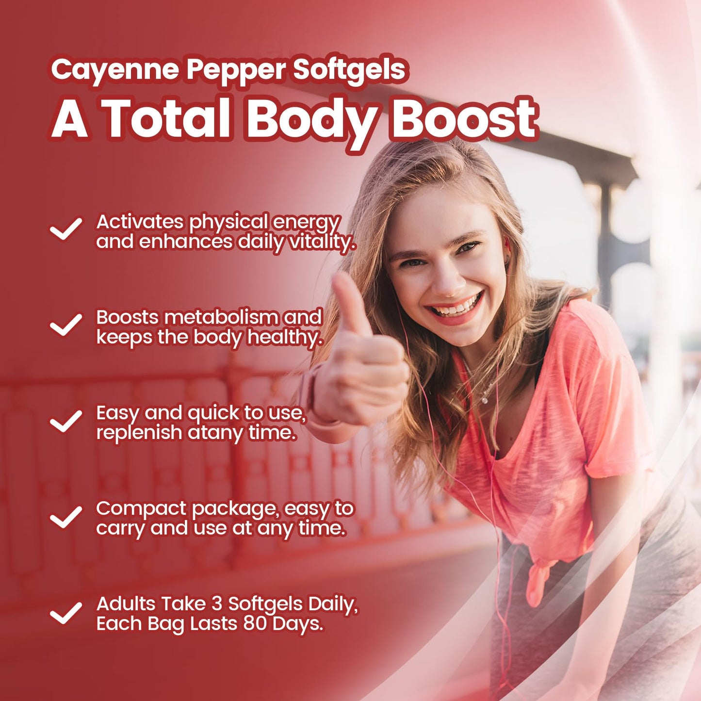 VivoNu Cayenne Pepper Softgels Supplement, Supports Leg Vein, Heart and Blood Vessel Health, with Vitamin E D3+K2 and Extracts of Grape Seed, Hawthorn - Maple Wellness Supplements