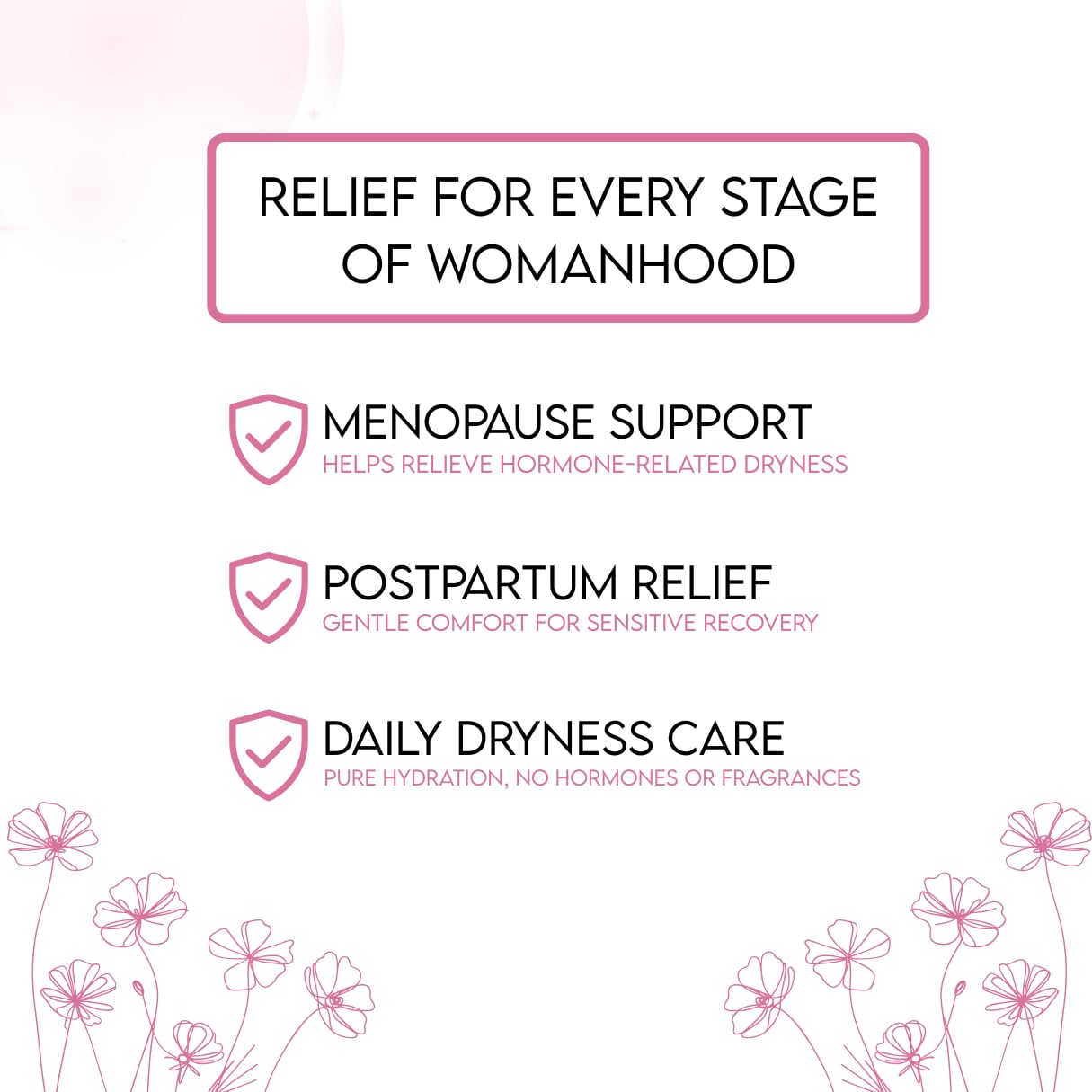VLUSH Vaginal Moisturizer Suppositories - Deep Hydration with Hyaluronic Acid for Vaginal Dryness, Menopause Support & Daily Comfort, Made in FDA Registered Facility - Hormone-Free (10 Count) - Maple Wellness Supplements
