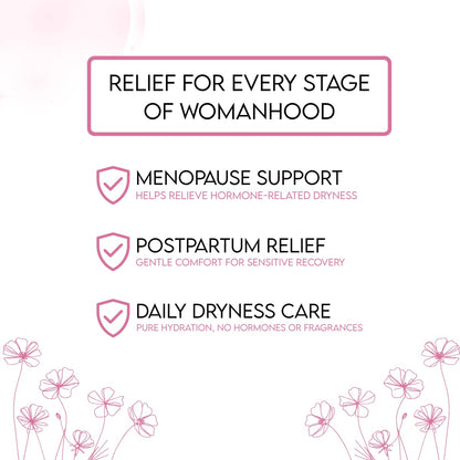VLUSH Vaginal Moisturizer Suppositories - Deep Hydration with Hyaluronic Acid for Vaginal Dryness, Menopause Support & Daily Comfort, Made in FDA Registered Facility - Hormone-Free (10 Count) - Maple Wellness Supplements