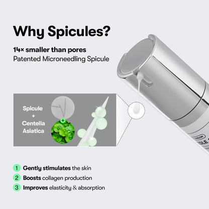 VT COSMETICS CICA Reedle Shot 100, Spicule Microneedling Serum for Pore Care & Exfoliation, Exosome, Centella Asiatica for Glass Skin - Maple Wellness Supplements