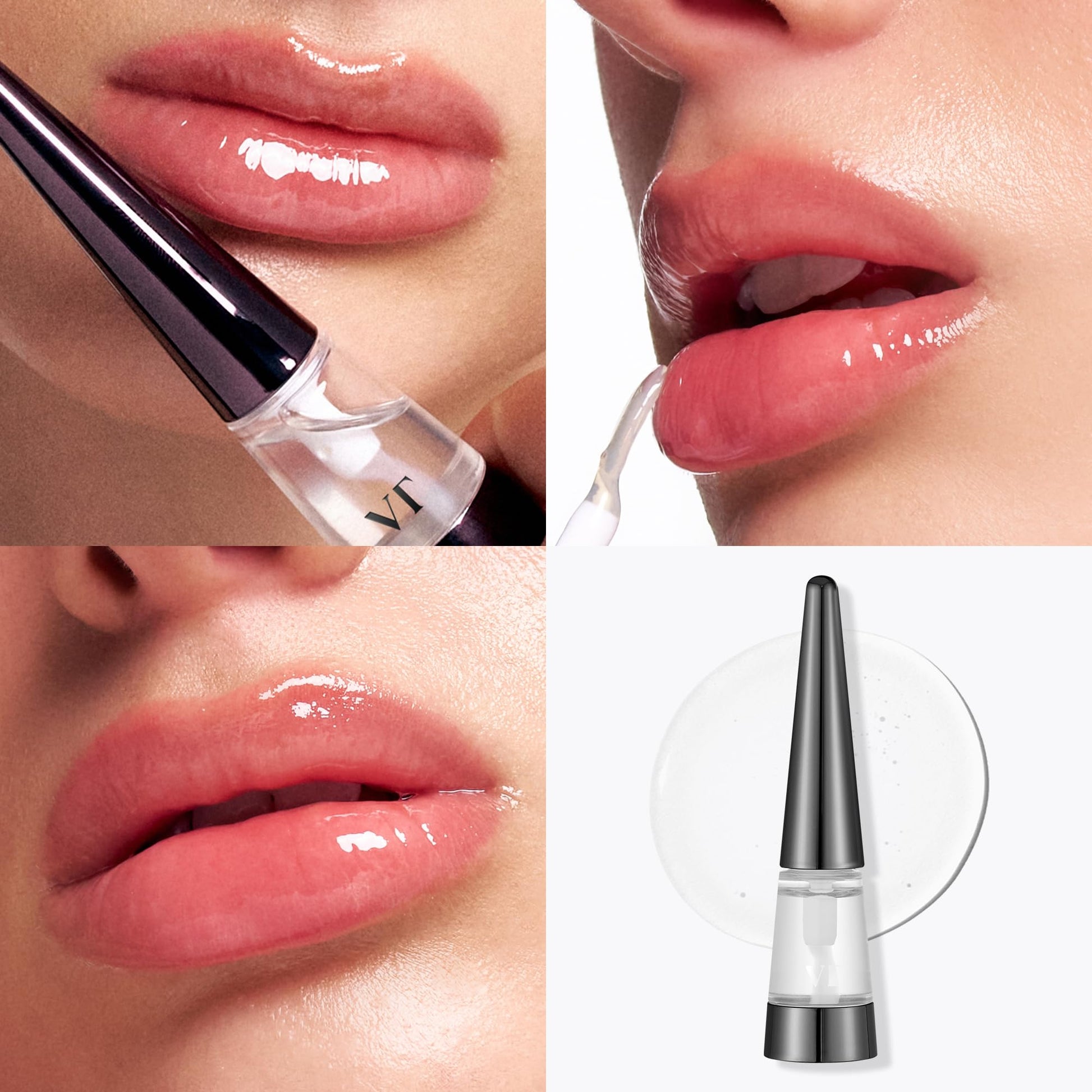VTCOSMETICS Reedle Shot Lip Plumper, 0.15 oz (4.3 g), Moisturizing, Transparent, Lip Gloss, Fragrance-free, Korean Cosmetics (Expert) - Maple Wellness Supplements