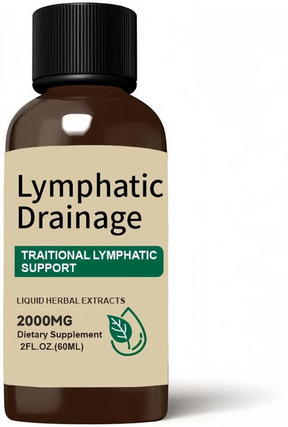 Vunexo Lymphatic Drainage Drops,2000mg Herbal Blend with Echinacea Dandelion& Elderberry 2 fl oz (1PCS) - Maple Wellness Supplements