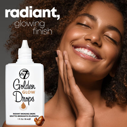 W7 Golden Glow Drops - Liquid Bronzing Drops For Flawless Skin & A Radiant Finish - Maple Wellness Supplements