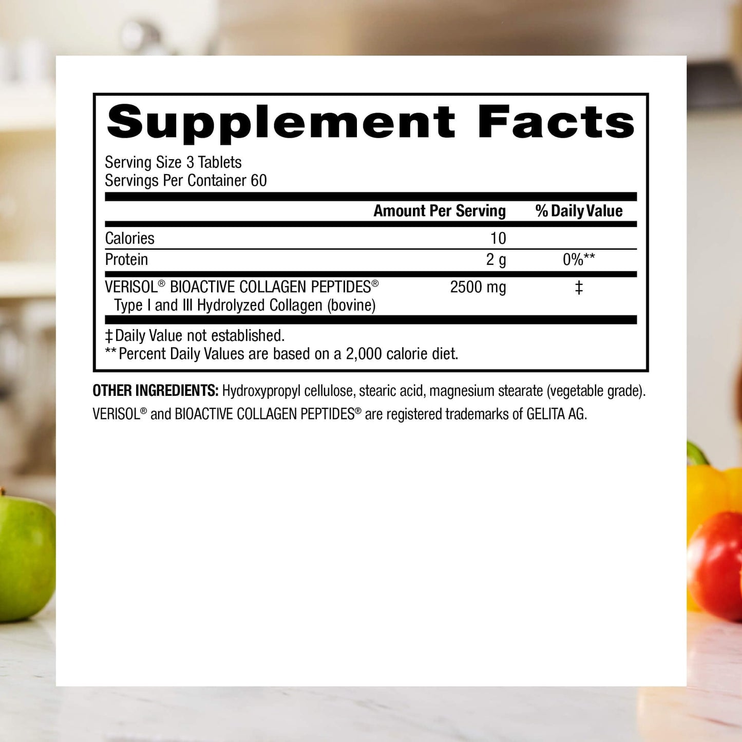 Webber Naturals Collagen 30 Anti-Wrinkle, 2,500mg of Bioactive Collagen Peptides Per Serving (3 Tablets), 180 Tablets, Helps Reduce Deep Wrinkles - Maple Wellness Supplements