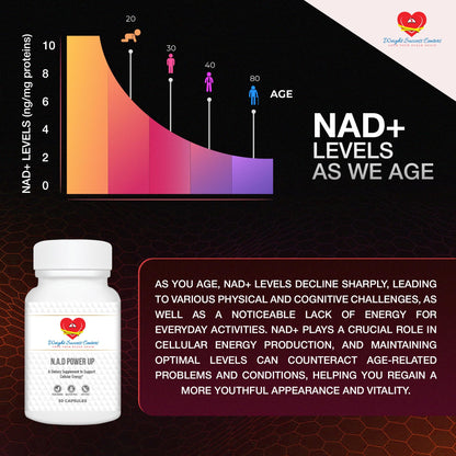 Weight Success Centers NAD+ Power Up Liposomal NAD+ Supplement – High Potency for Cellular Energy & Healthy Aging – Vegan, Gluten-Free, Non-GMO – for Men & Women – 30-Day Supply - Maple Wellness Supplements