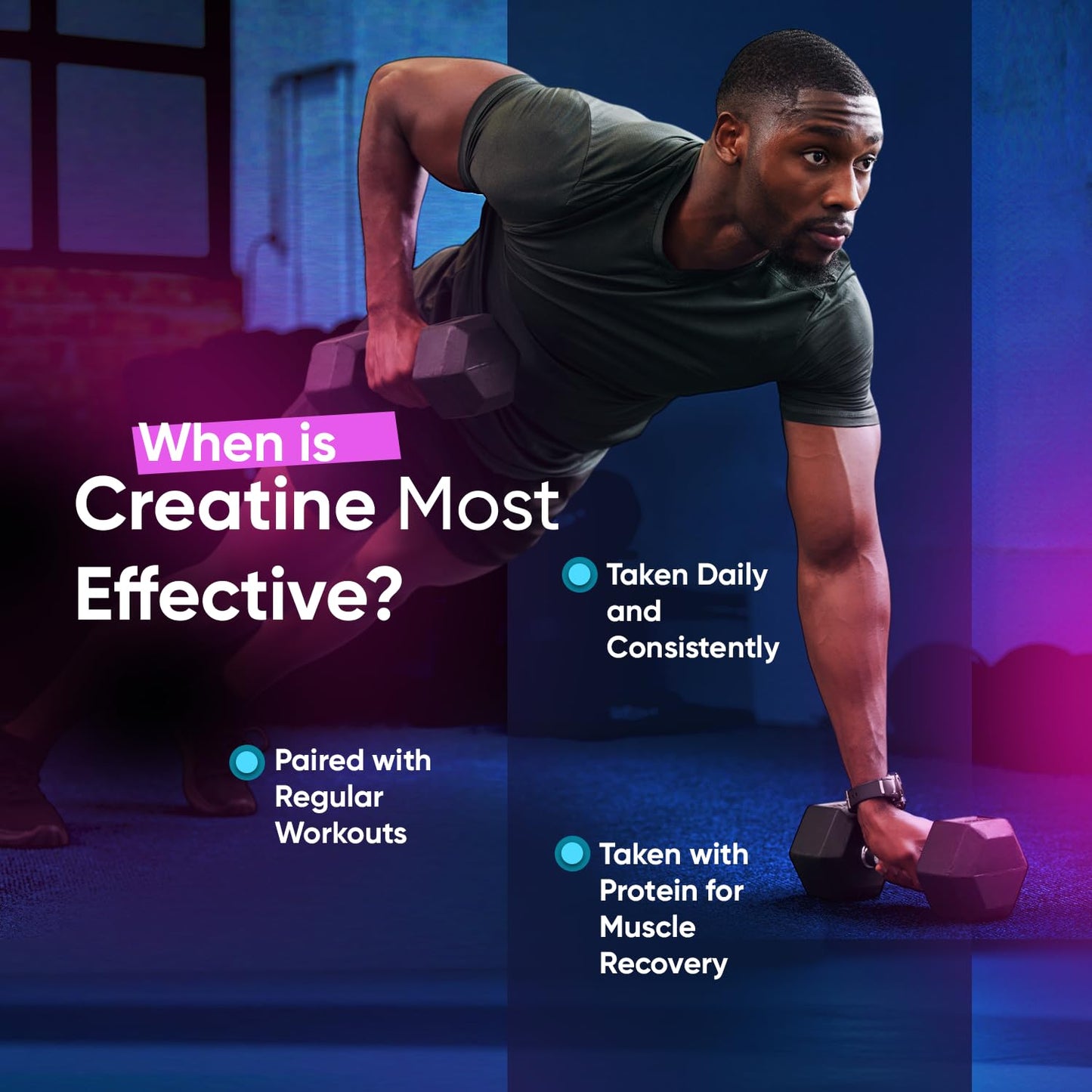 WeightWorld Micronized Creatine Monohydrate 3000mg Tablets - Muscle Growth, Strength, Energy & Recovery | Pre Workout Creatine for Women & Men | 1000mg per Tab - Maple Wellness Supplements