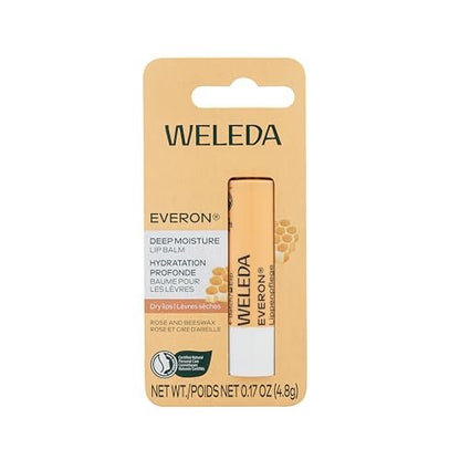 Weleda Everon Lip Balm, Soin Des Levres - 0.17 Oz, White - Maple Wellness Supplements
