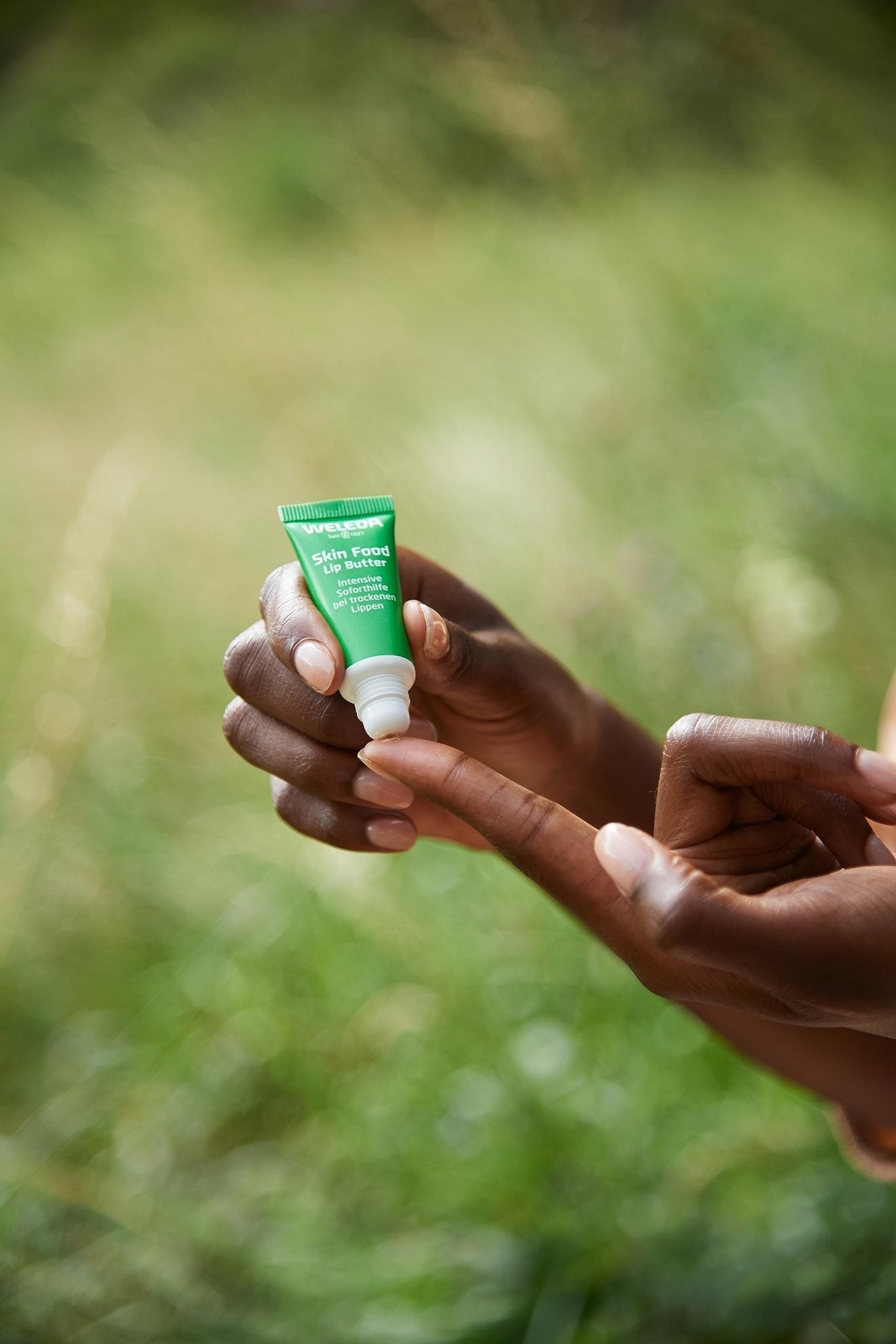 Weleda Skin Food Lip Butter, 0.27 Ounce, Plant Rich Moisturizing Lip Care with Sunflower Seed Oil - Maple Wellness Supplements