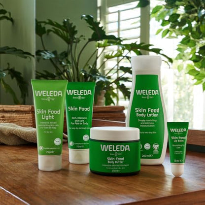 Weleda Skin Food Lip Butter, 0.27 Ounce, Plant Rich Moisturizing Lip Care with Sunflower Seed Oil - Maple Wellness Supplements