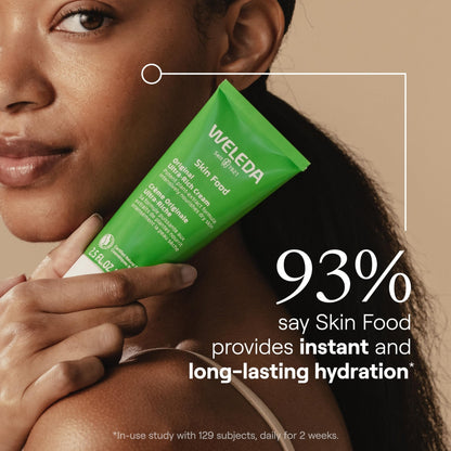 Weleda Skin Food Original Ultra-Rich Body Cream 2.5 Fluid Ounce, Plant Rich Hydrating Moisturizer with Pansy - Maple Wellness Supplements