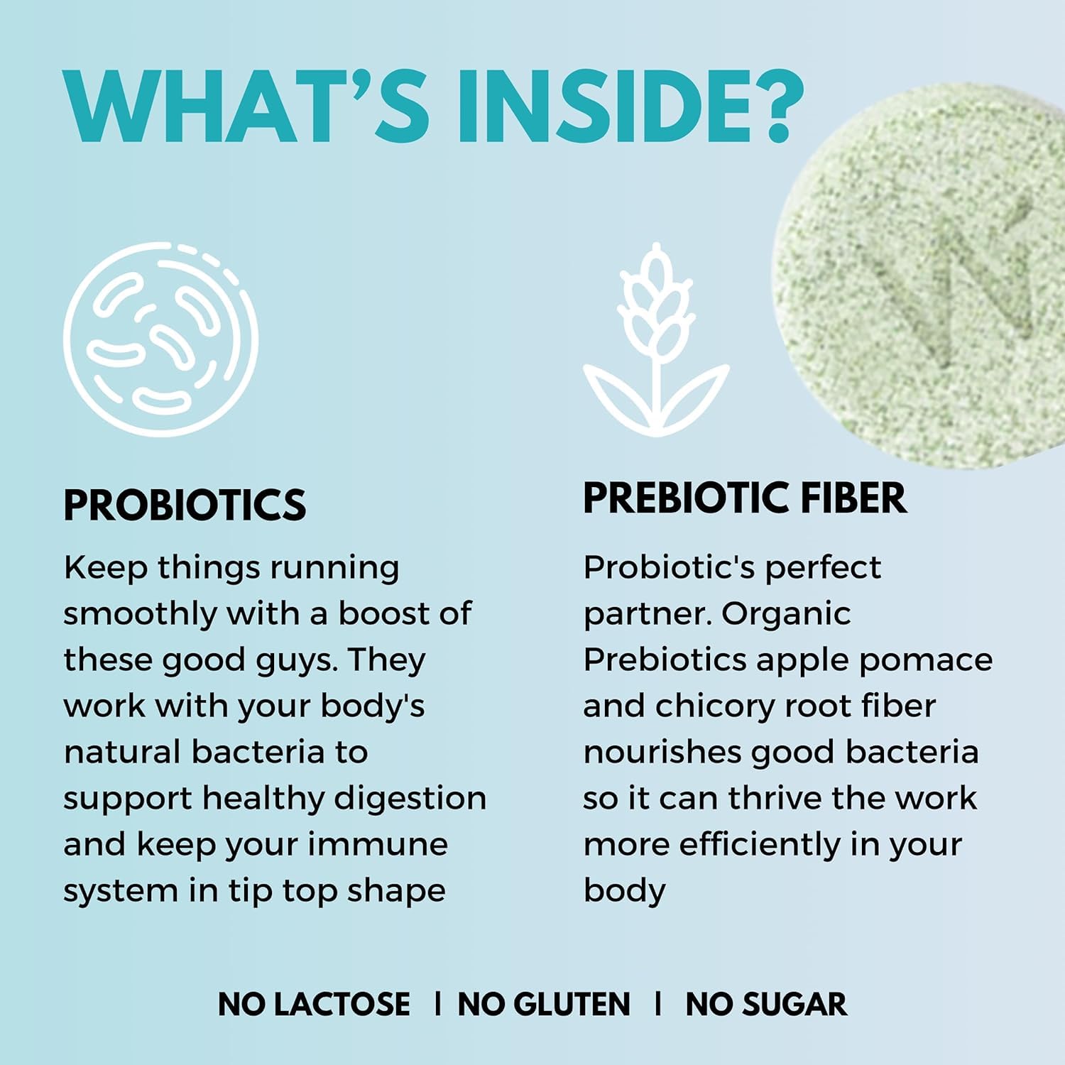 Wellbeing Nutrition Daily Probiotics + Prebiotics | Improve Metabolism, Acidity Relief, Digestion & Gut Health | 18 Billion CFU Organic Probiotics Supplement - Maple Wellness Supplements