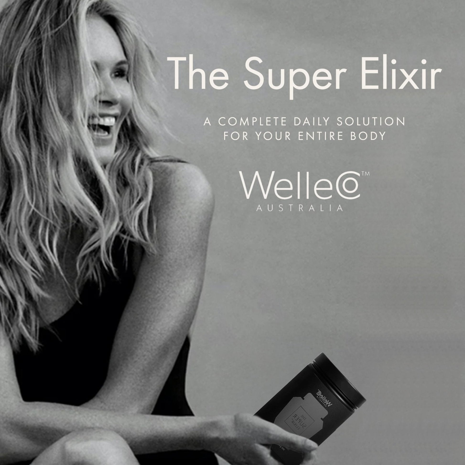 WelleCo The Super Elixir, Daily Greens Powder with Probiotics, Superfoods & Whole Foods, Unflavored Drink Mix for Gut Health, Immunity, Energy, Skin & Hair, 10.5oz Jar - Maple Wellness Supplements