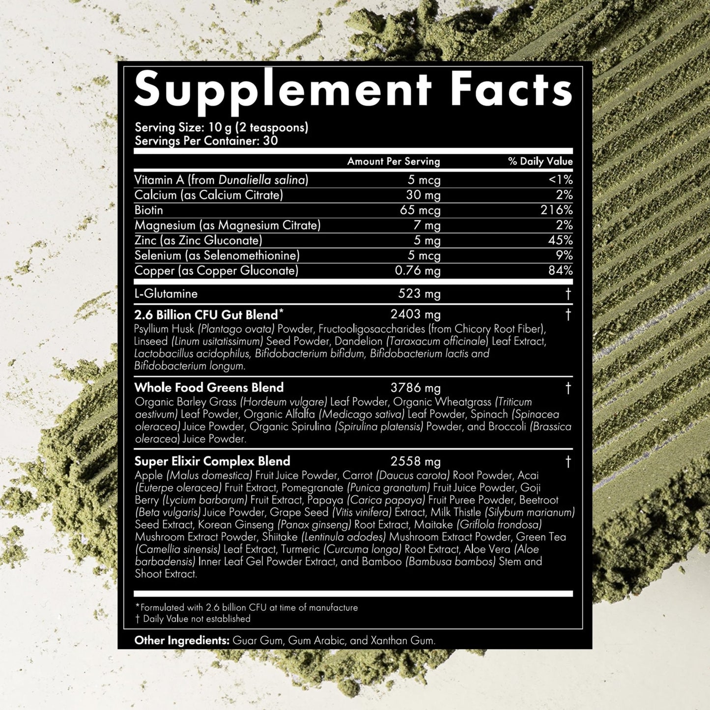 WelleCo The Super Elixir, Daily Greens Powder with Probiotics, Superfoods & Whole Foods, Unflavored Drink Mix for Gut Health, Immunity, Energy, Skin & Hair, 10.5oz Jar - Maple Wellness Supplements