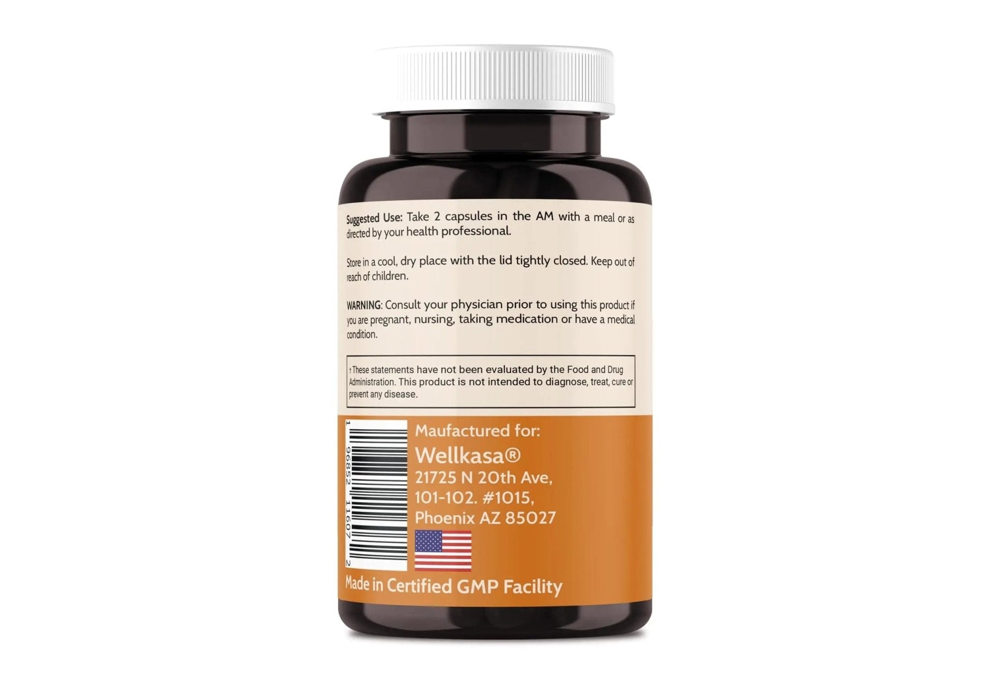 Wellkasa Migra-Well AM: Energizing Daily Methylated Multivitamin with Bioavailable Minerals & Antioxidants Supporting Brain - Maple Wellness Supplements