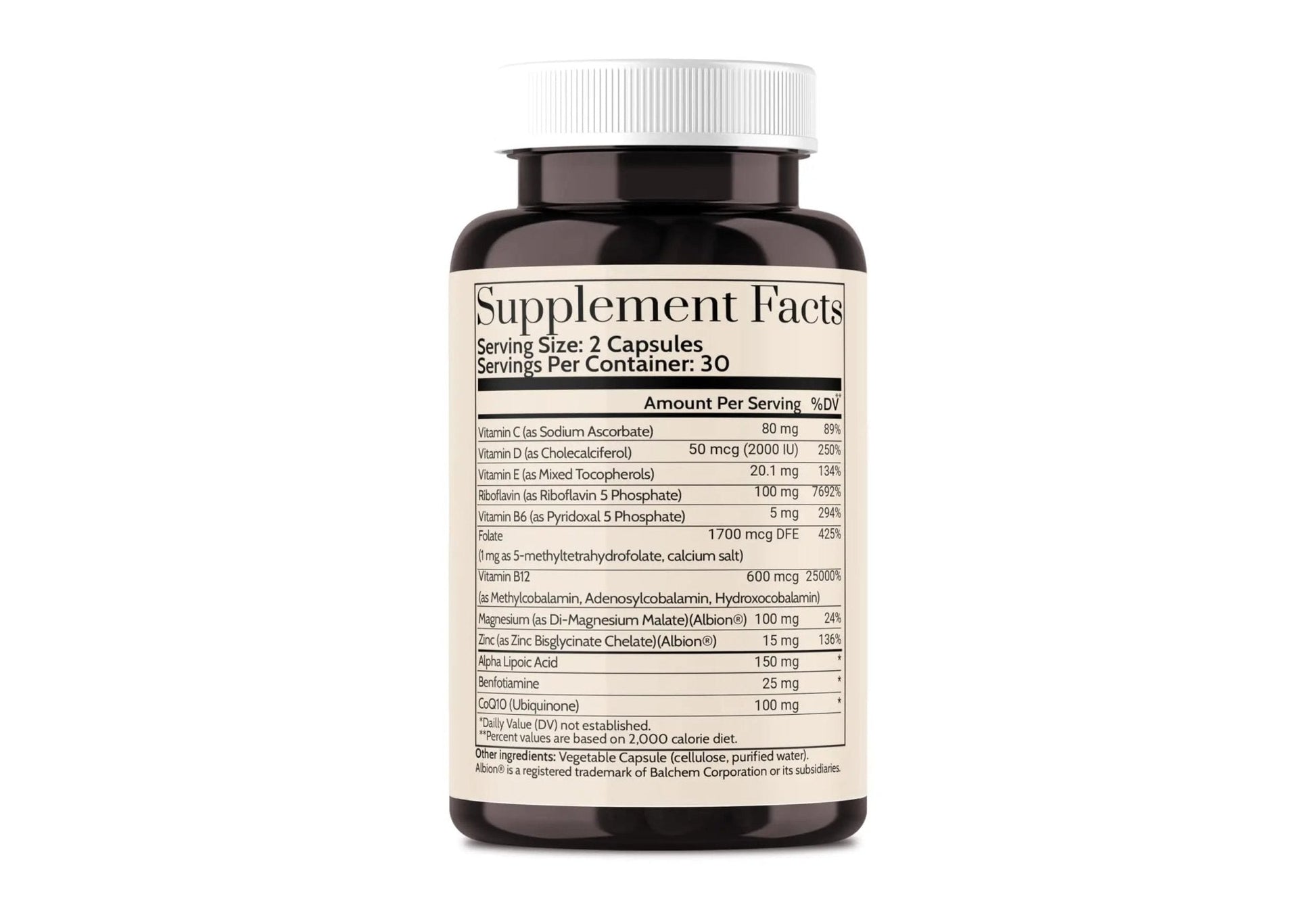 Wellkasa Migra-Well AM: Energizing Daily Methylated Multivitamin with Bioavailable Minerals & Antioxidants Supporting Brain - Maple Wellness Supplements