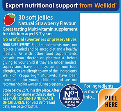 Wellkid Peppa Pig Chewable Gummy Vitamins by Vitabiotics - UK's No. 1 Vitamin Company - Maple Wellness Supplements