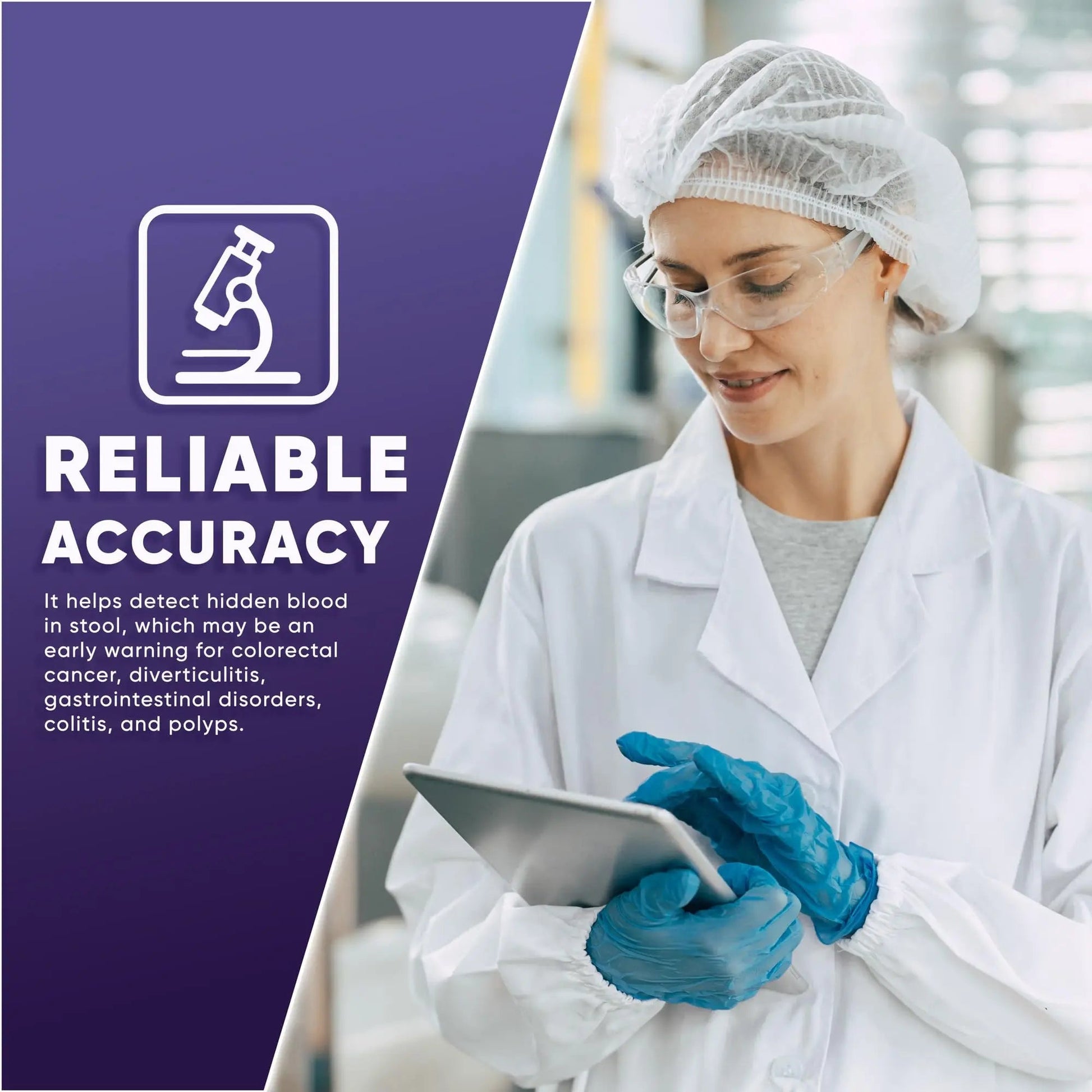 WELLlife iFOB Immunochemical Fecal Occult Blood Test, Colon Screening Test Kit Stool Test at Home Easy to Use, 1 Test Detect Hidden Blood in 10 Minutes FOB Test for Home - Maple Wellness Supplements