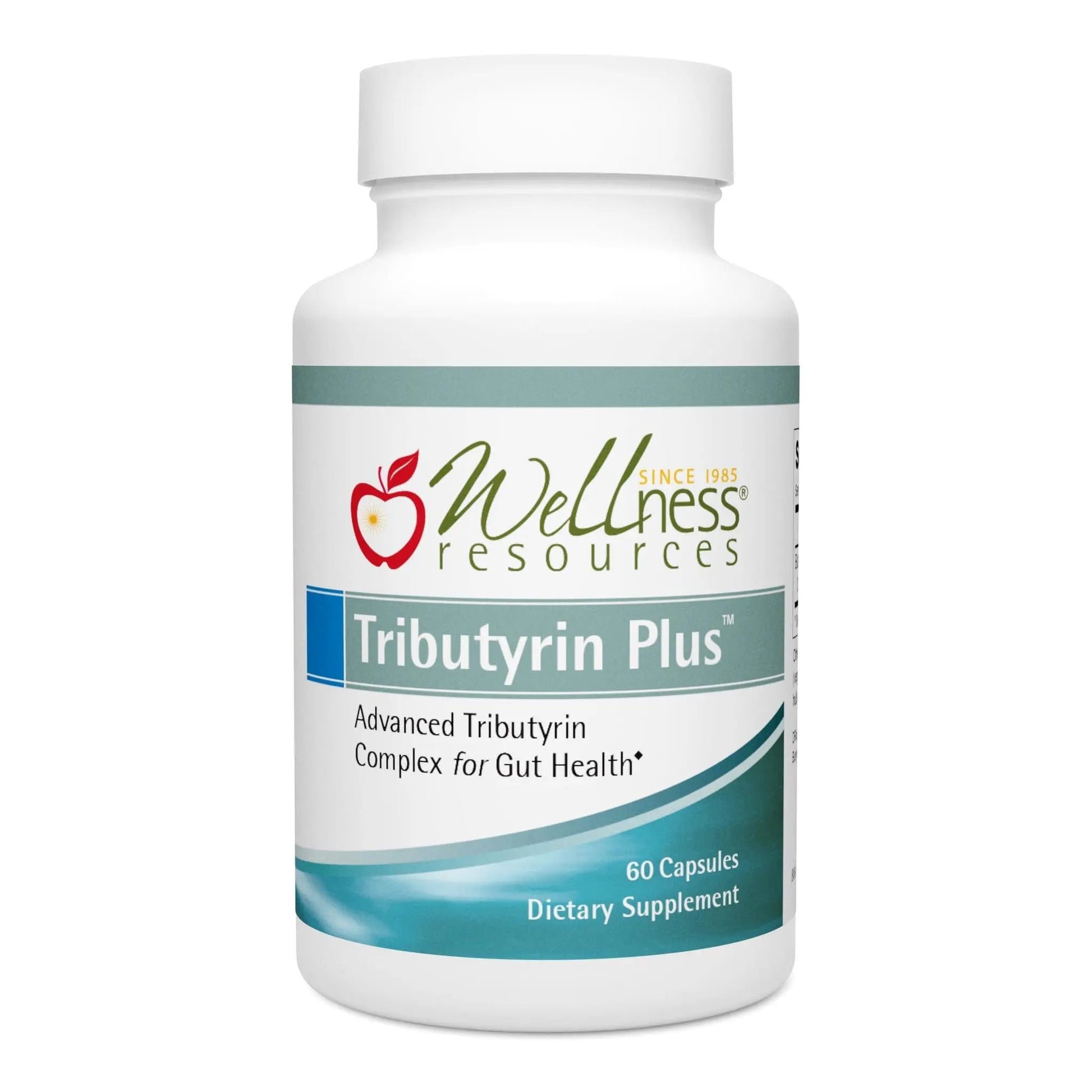 Wellness Resources Tributyrin Plus Postbiotic Supplement for Gut Health with High Absorption ButyraGen Tributyrin Complex (800mg per Two Capsules, 60 Veggie Capsules) - Maple Wellness Supplements
