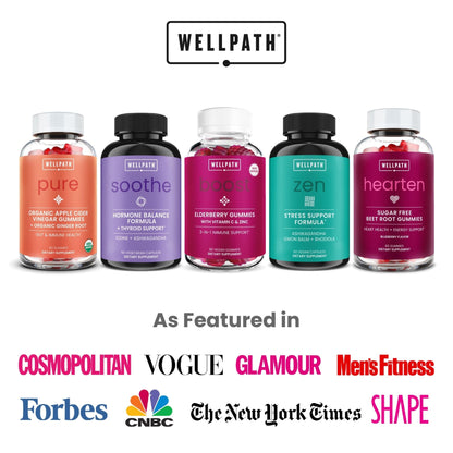 WellPath Soothe Cortisol Manager - Cortisol Supplements for Women with KSM-66® Ashwagandha & L-Theanine - Stress Support, Detox - 11-in-1 Complex, Vegan, Made in USA, Non-GMO, 60 Ct - Maple Wellness Supplements