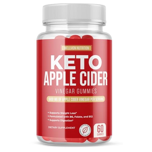 Wellvion Keto ACV Gummies for Weight Loss Support - Advanced Formula (1000mg) - Maple Wellness Supplements