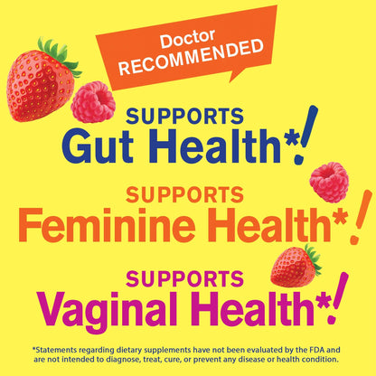 WellYeah Probiotics for Women Gummies - 10 Billion CFU - for Digestive Support, Gut Health, and Feminine Health Support - Natural Sourced Flavors - Vegan - Maple Wellness Supplements