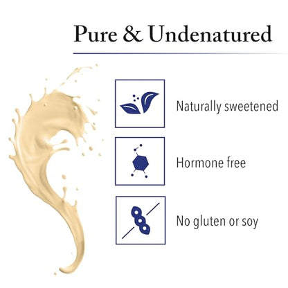 Whey Factors by Natural Factors, Grass Fed Whey Protein Concentrate, Aids Muscle - Maple Wellness Supplements