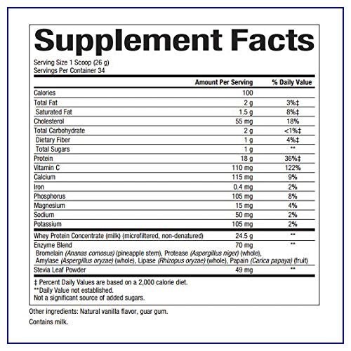 Whey Factors by Natural Factors, Grass Fed Whey Protein Concentrate, Aids Muscle - Maple Wellness Supplements