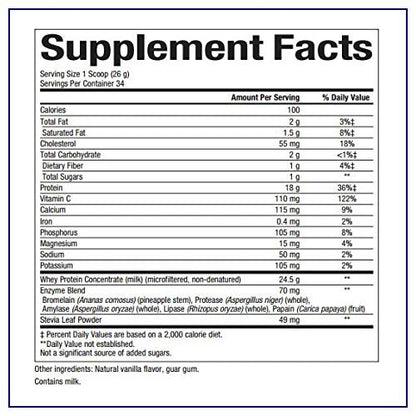Whey Factors by Natural Factors, Grass Fed Whey Protein Concentrate, Aids Muscle - Maple Wellness Supplements