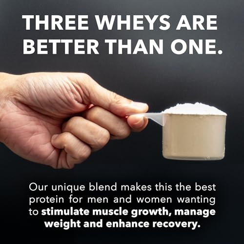 Whey Fantastic Unflavored - 100% Natural Grass Fed Whey Protein Powder - Unique 3 - Maple Wellness Supplements